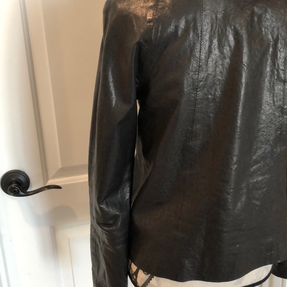 Theory leather jacket - Picture 6 of 11